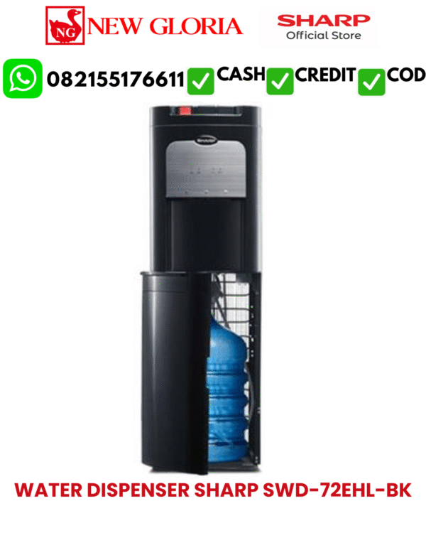WATER DISPENSER SHARP SWD-72EHL-BK