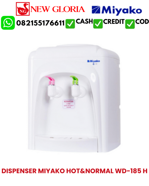 DISPENSER MIYAKO HOT&NORMAL WD-185 H