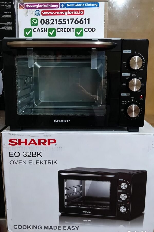 WhatsApp Image 2026-10-27 at 10.59.17 AM ELECTRIC OVEN SHARP 32 LITER EO-32BK