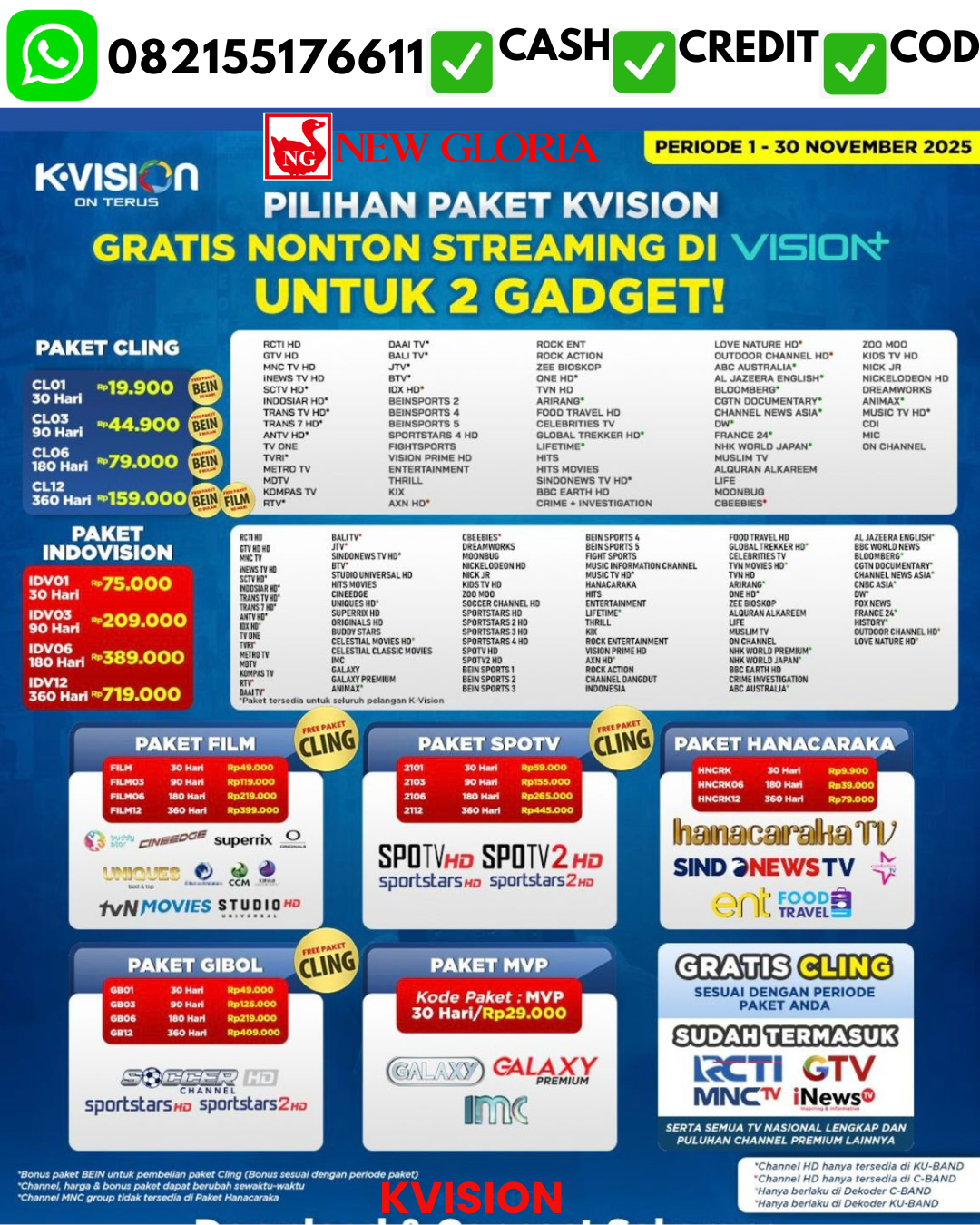 PAKET KVISION