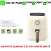 AIR FRYER SAMONO 3,5L SW-AFW35 WHITE