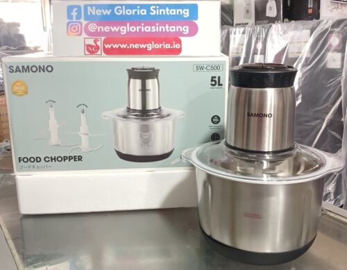 CHOPPER SAMONO STAINLESS 5 LITER SW-C 500R CHOPPER SAMONO STAINLESS 5 LITER SW-C 500