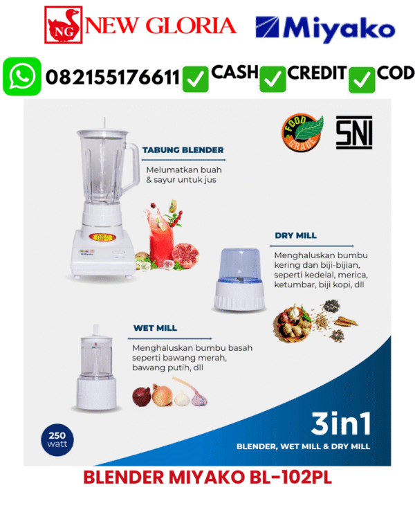 BLENDER MIYAKO BL-102PL BLENDER MIYAKO BL-102PL