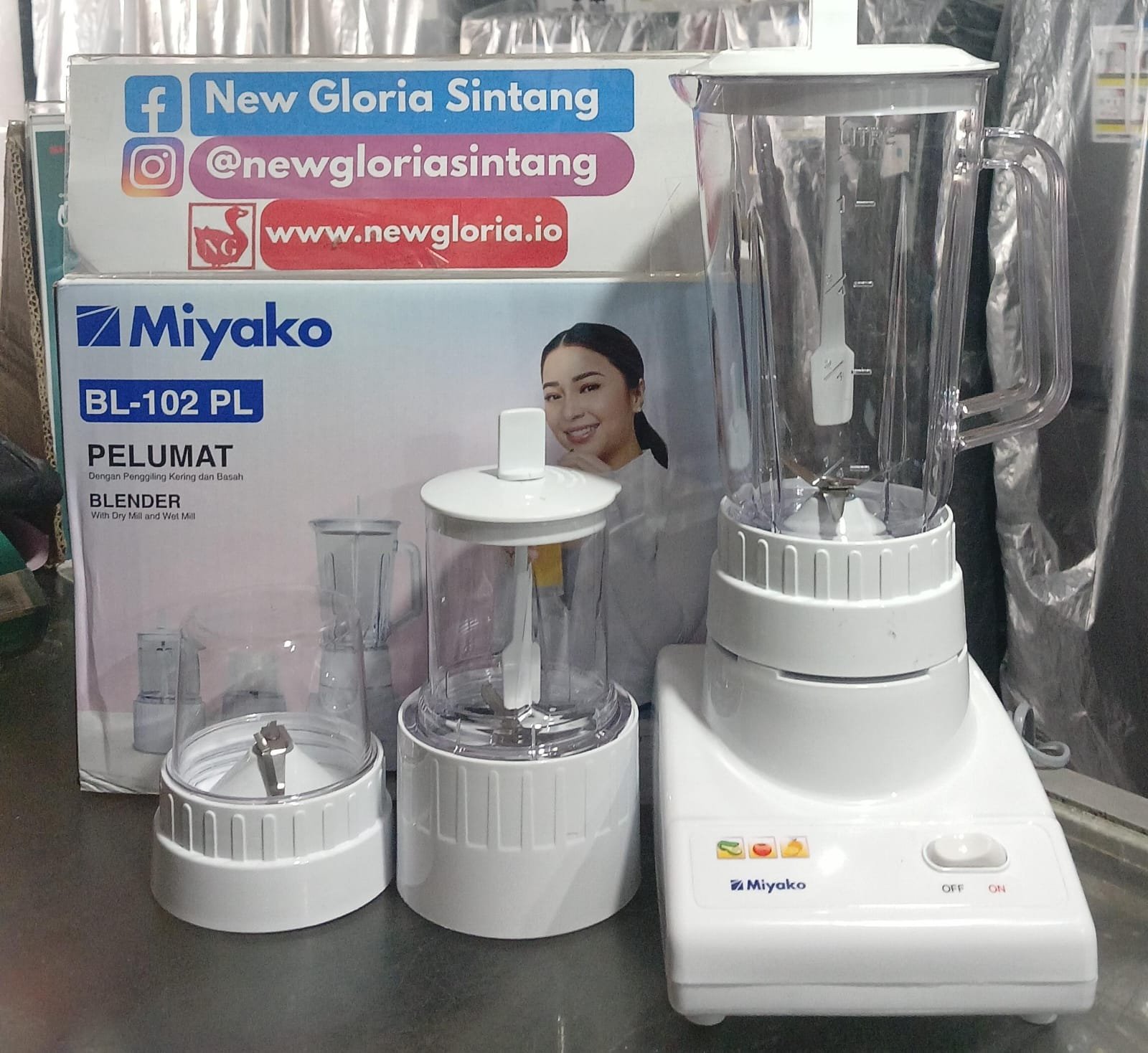 BLENDER MIYAKO BL-102PL