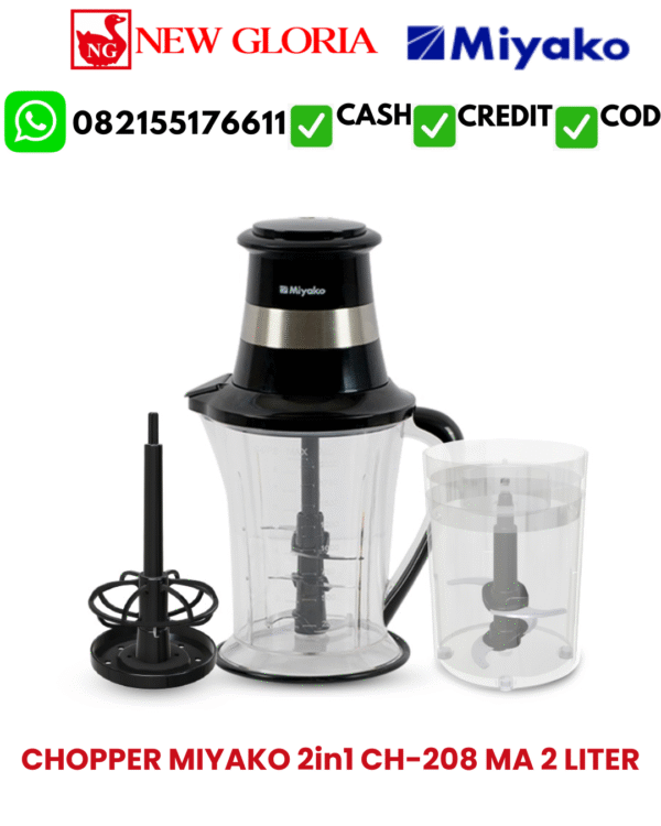 CHOPPER MIYAKO 2in1 CH-208 MA 2 LITER