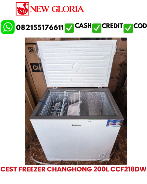 CHEST FREEZER CHANGHONG 200L CCF218DW