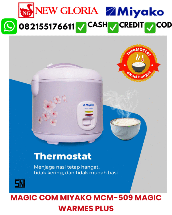 MAGIC COM MIYAKO MCM-509 MAGIC WARMER PLUS