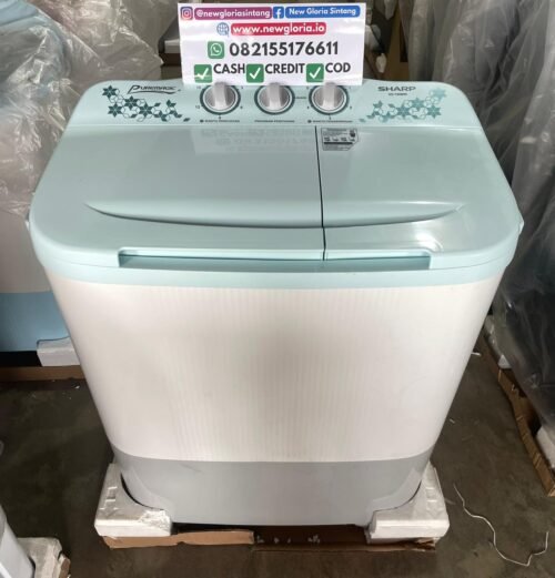 MESIN CUCI 80 SHARP ES-T80MW-BKR MESIN CUCI 80 SHARP ES-T80MW-BK