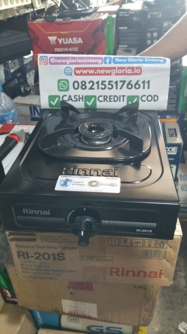 KOMPOR GAS RINNAI 1 TUNGKU RI-201S