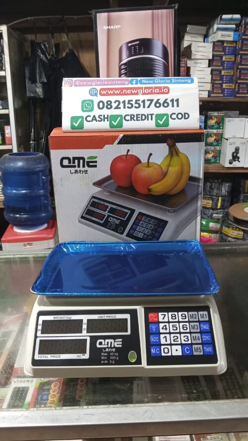TIMBANGAN DIGITAL 40KG QMER TIMBANGAN DIGITAL 40KG QME