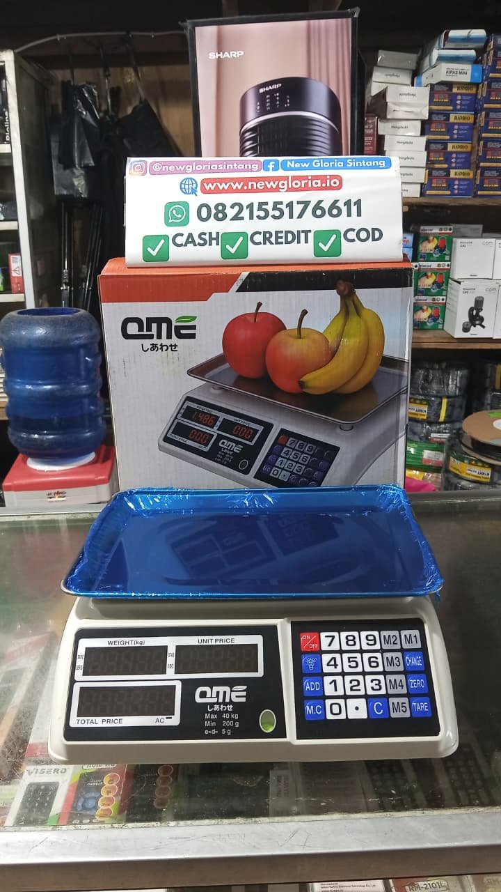 TIMBANGAN DIGITAL 40KG QME