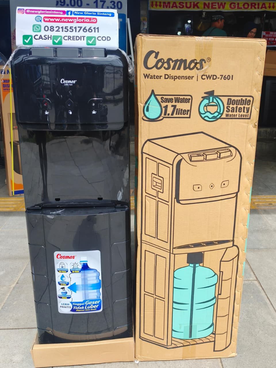 DISPENSER COSMOS GALON BAWAH CWD-7601
