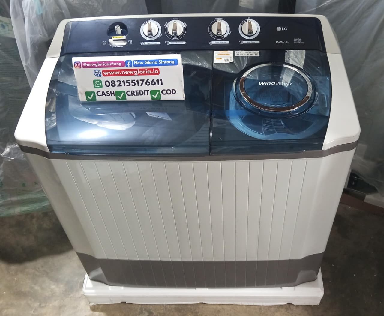 MESIN CUCI LG 17KG P1700RT