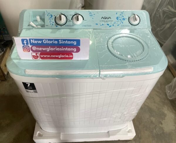 MESIN CUCI MANUAL AQUA 8KG QW-8031HT