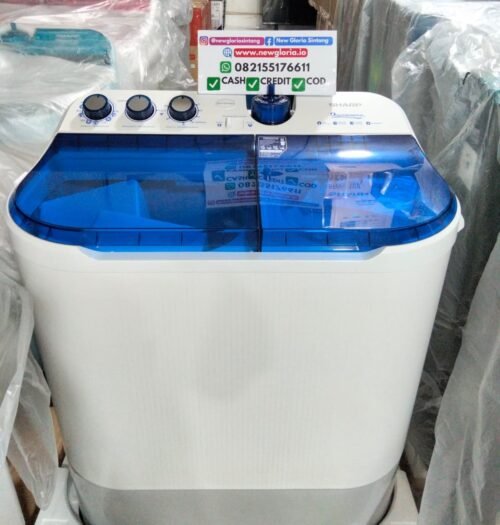 MESIN CUCI SHARP DOLPHINWAFE 9,5KG ES-T971DM-BLR MESIN CUCI SHARP DOLPHINWAFE 9,5KG ES-T971DM-BL