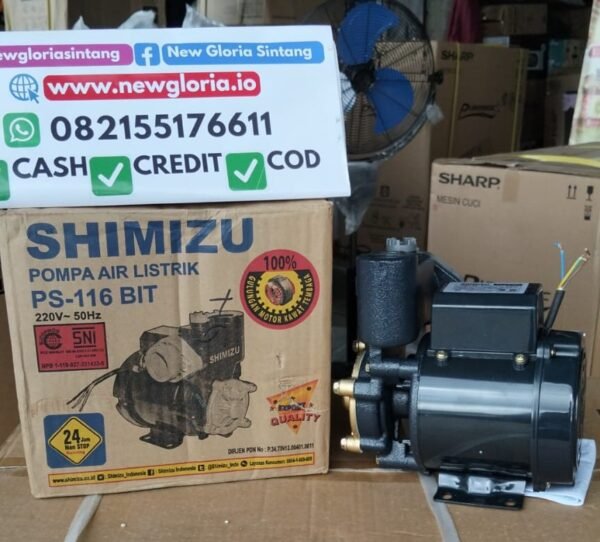 POMPA AIR SHIMIZU PS-116 BIT 125WR POMPA AIR SHIMIZU PS-116 BIT 125W