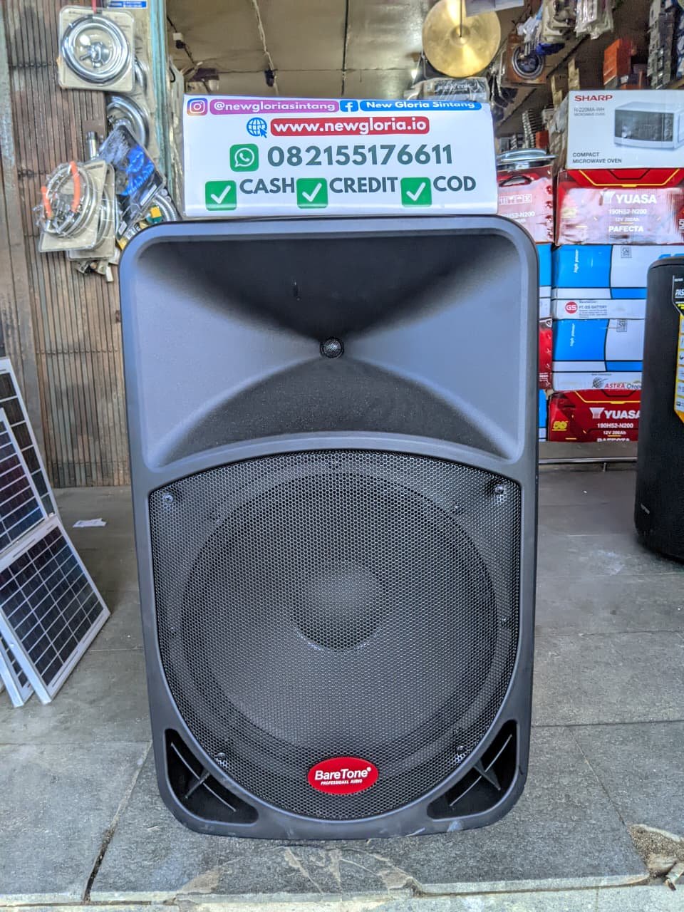 SPEAKER BARETON BWR 15″ BT-3H1515