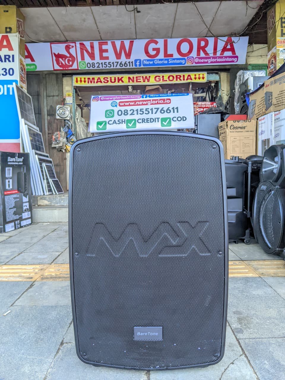 SPEAKER BARETONE MAX 15NB