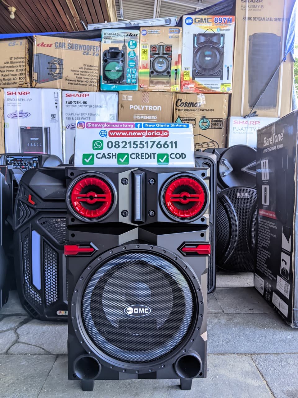 SPEAKER GMC 10″ BM-897U
