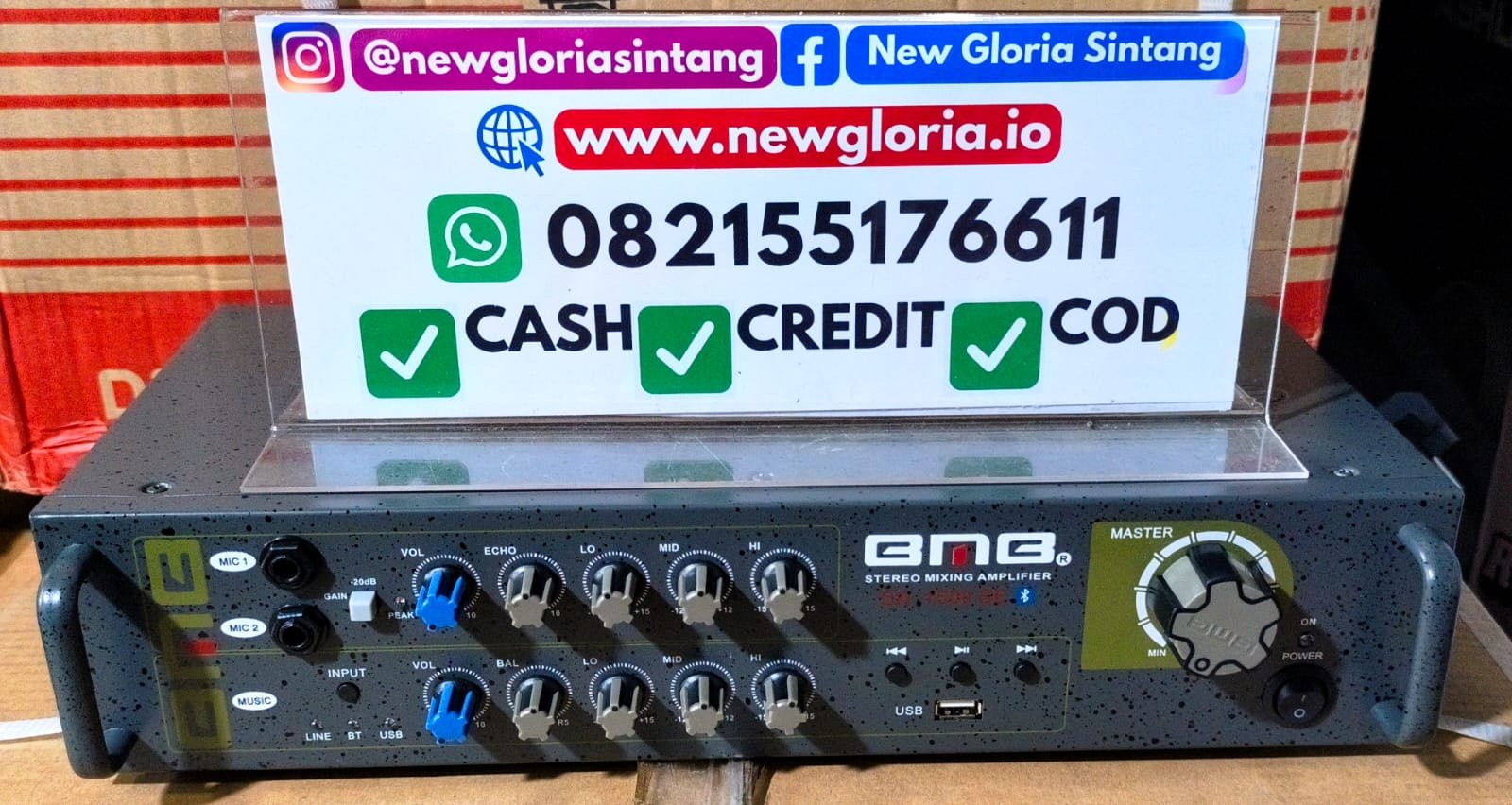 AMPLI BMB DA-1500SE BT