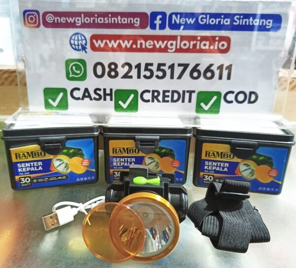 SENTER KEPALA RAMBO 30W RS-30BR KUNING-PUTIH