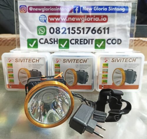 SIVITECH HEADLAMP 80W PUTIH-KUNING
