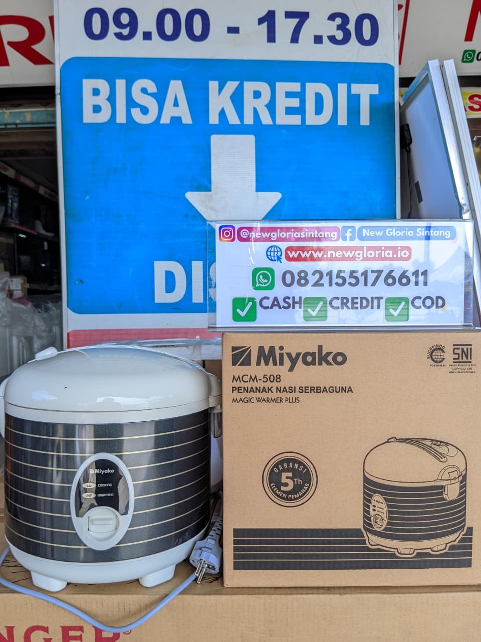 MAGICOM MIYAKO MCM-508 DGL MAGIC WARMER PLUS