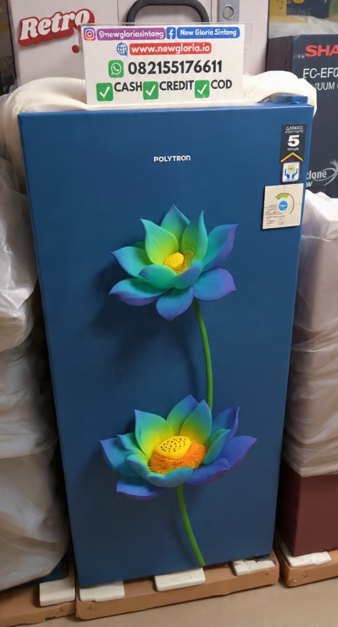 KULKAS 1 PINTU POLYTRON PRB 187LB