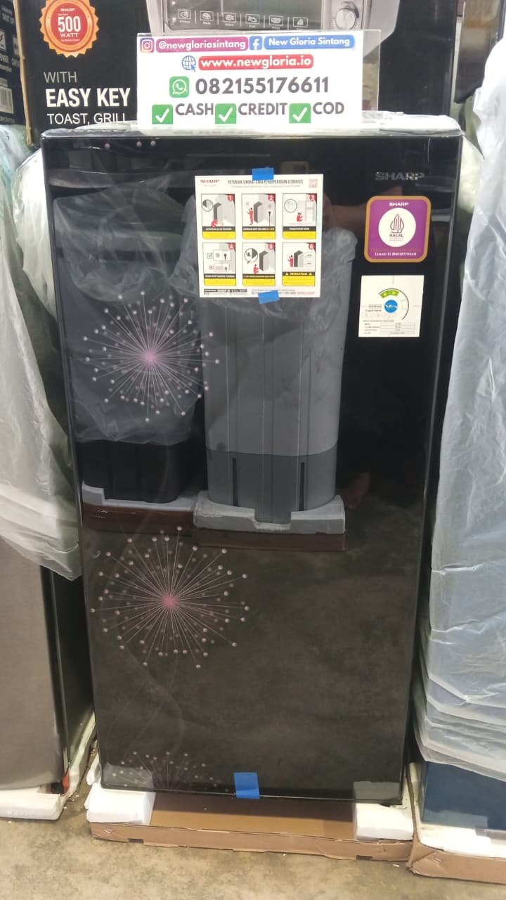 KULKAS SHARP 1 PINTU SJ-X188MG-DP