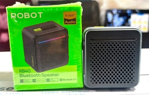 SPEAKER PORTABLE + BT ROBOT MINI RB40 GRAYr