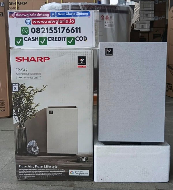 MINI AIR PURIFIER SHARP FP-S42Y-L PLASMACLUSTER FOR 30M2